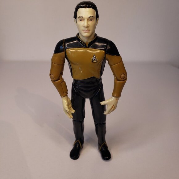 Vintage 1992 Commander Data Action Figure Star Trek Playmates Toys - Picture 1 of 9